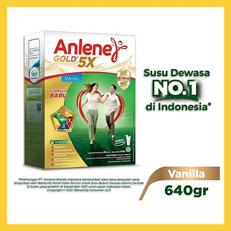 

Anlene Gold Vanila 640g