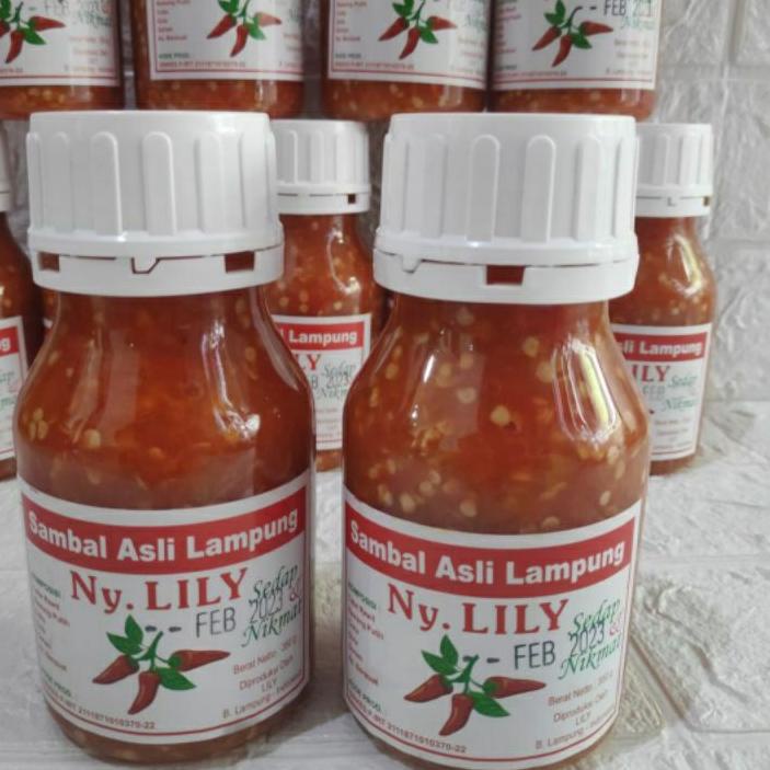 

COD✔️Sambal Ny. Lily 350gr/ Sambal Lampung|KD9
