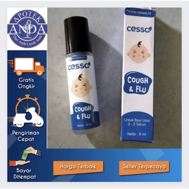 Cessa Baby Cough dan Flu / Cessa Biru / Cessa Cough n flu
