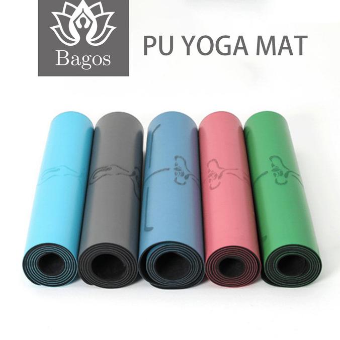 BAGOS YOGA MAT PREMIUM PU / Matras Yoga / Matras Olahraga