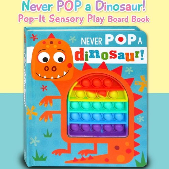 

Promo Never Pop A Dinosaur & Unicorn! Pop It Sensory Play Board Book
