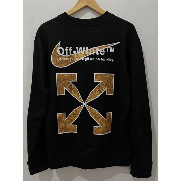 Kaos Baju Crewneck Off-White X Nike Original Second