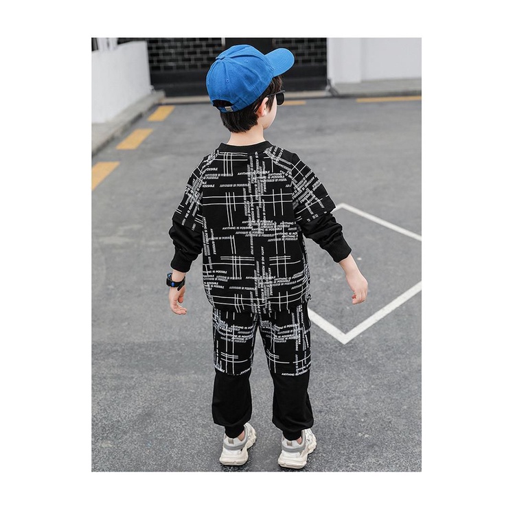 (LOLI-JKT) BOY-69 SET ANAK COWOK SWEATER SERUT SIZE 90-150