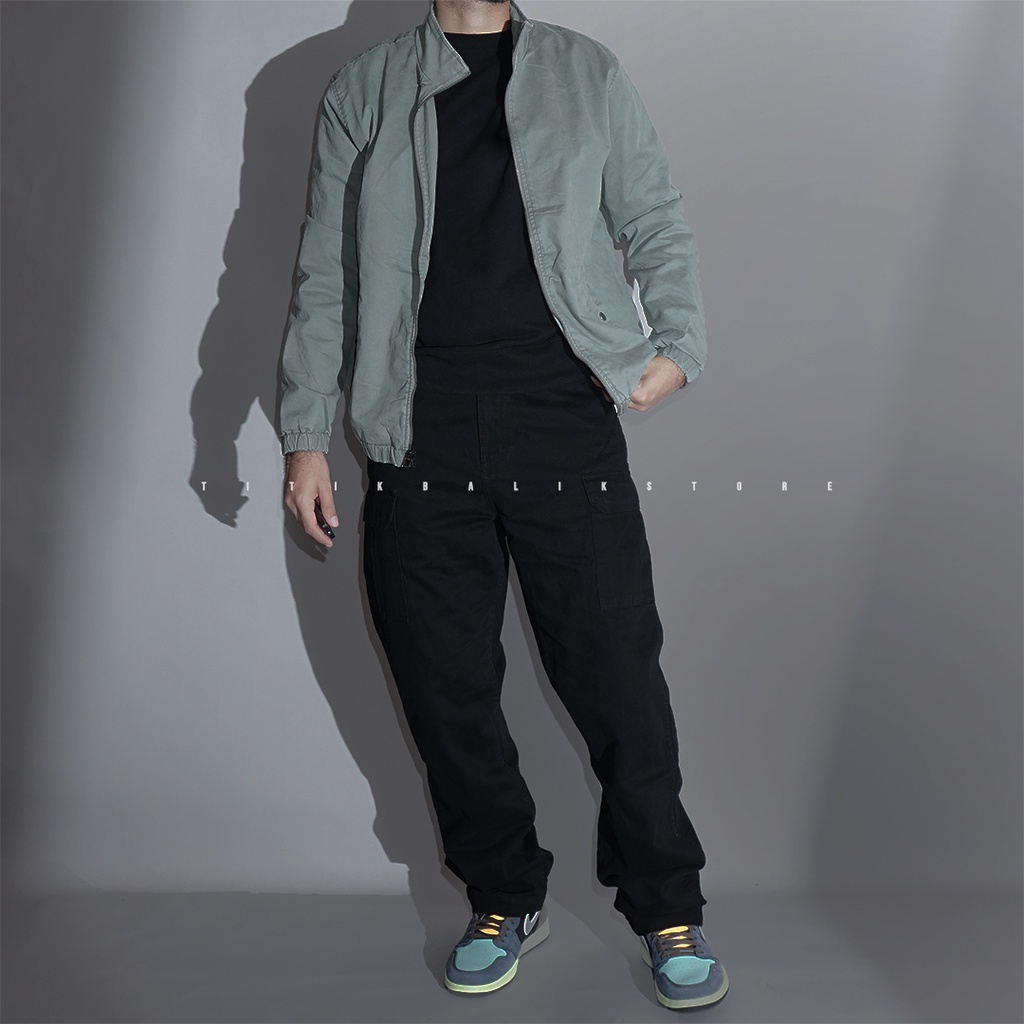 CELANA PANJANG CARGO WRANGLER HARRIS STRAIGHT FIT PANTS ORIGINAL