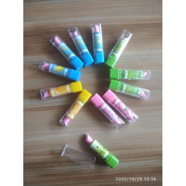 

penghapus lipstik/ penghapus bentuk lipstik / penghapus unik