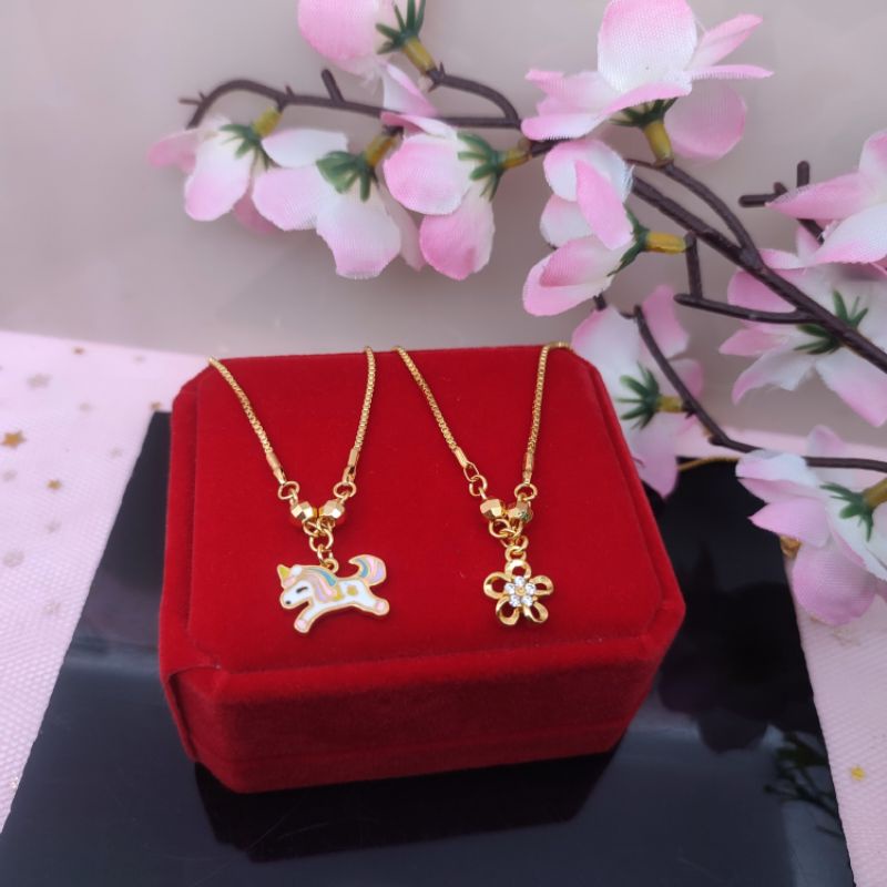 Kalung Anak terbaru Yaxiya lapis emas anti karat