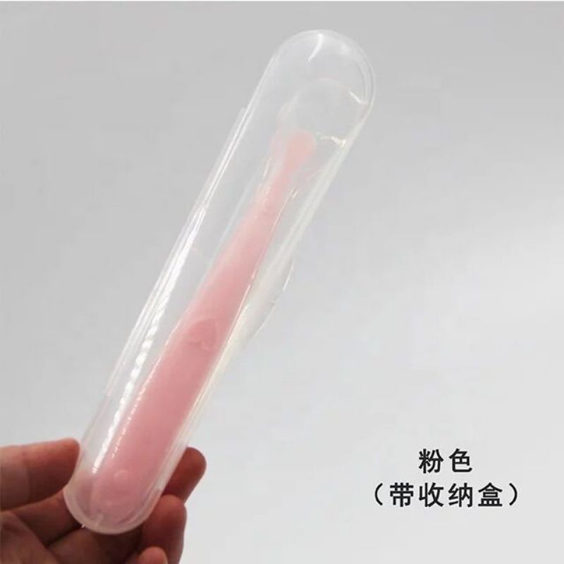 Sendok Makan Bayi / Sendok Bubur / Alat Makan Bayi / Sendok Silikon / Silicon