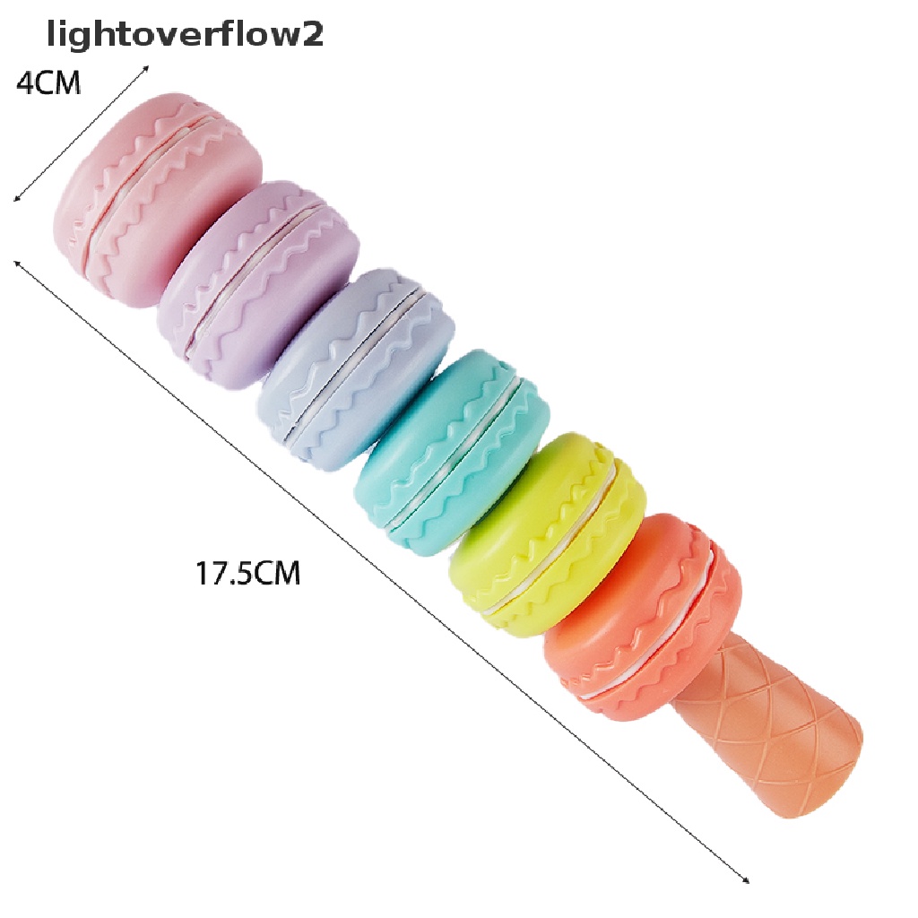 (lightoverflow2) Set Spidol Highlighter Warna Fluorescent Untuk Anak (ID)