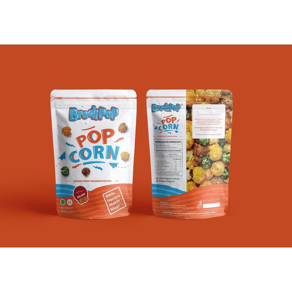 

Premium Popcorn Brodipop