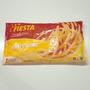 

Fiesta French Fries Stick 1Kg Shoestring Stik Kentang Forzen