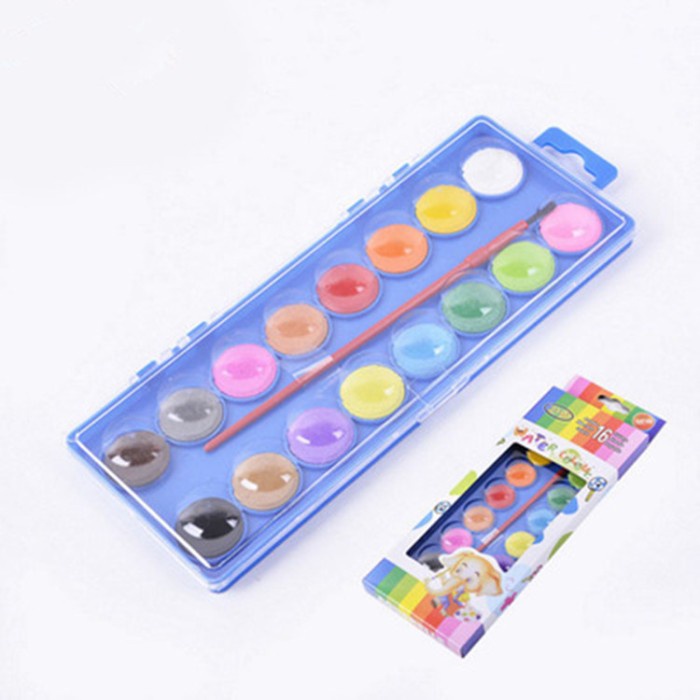 

Hadir Cat Air Anak 16 Warna - Solid Watercolor Trendi
