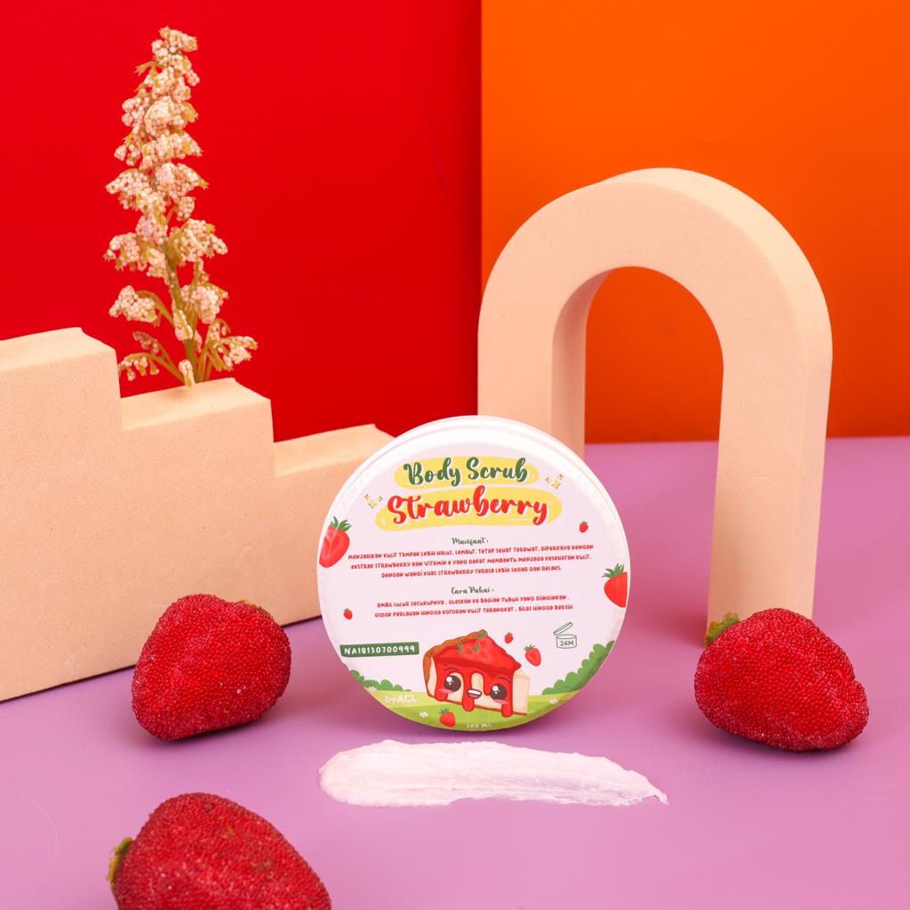 Body Scrub Premium Lulur Badan Ala Salon Lulur Mandi Brightening 100gr