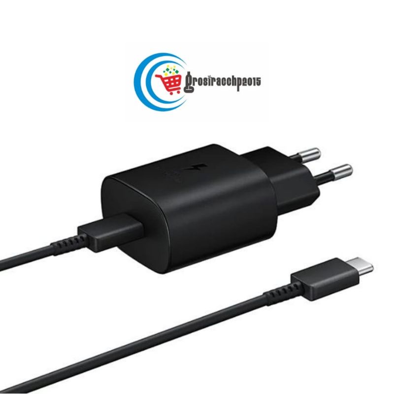 CHARGER USB C EP-TA800 SUPER FAST CHARGING 25W KABEL TYPE C TO TYPE C 100CM