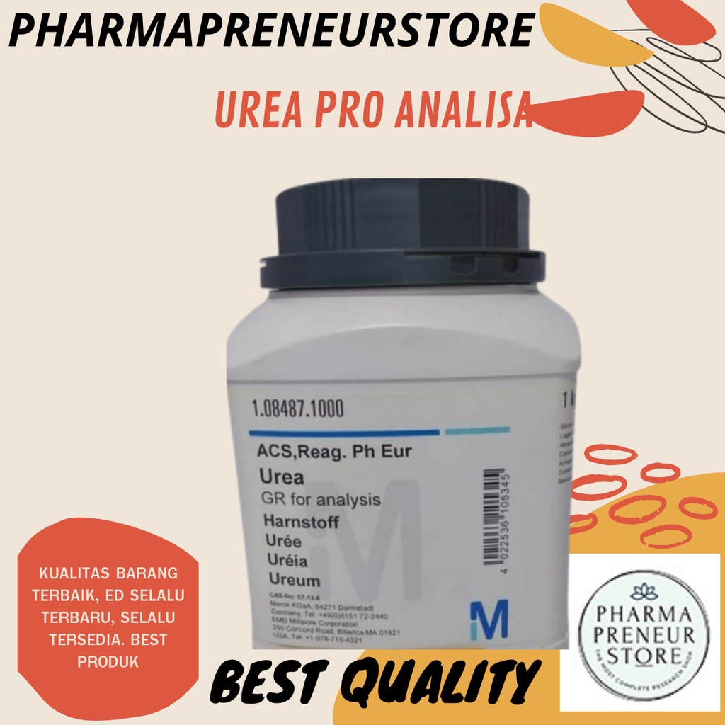 UREA / UREUM PRO ANALISA 5 DAN 10 GRAM MERCK BEST QUALITY