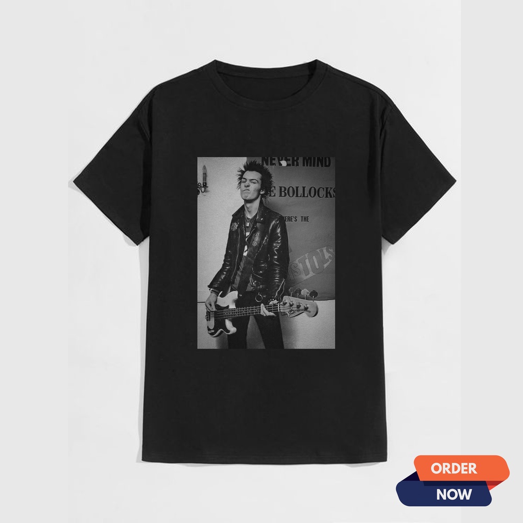 KAOS SID VICIOUS / PUNK / KAOS MUSIK / KAOS BAND