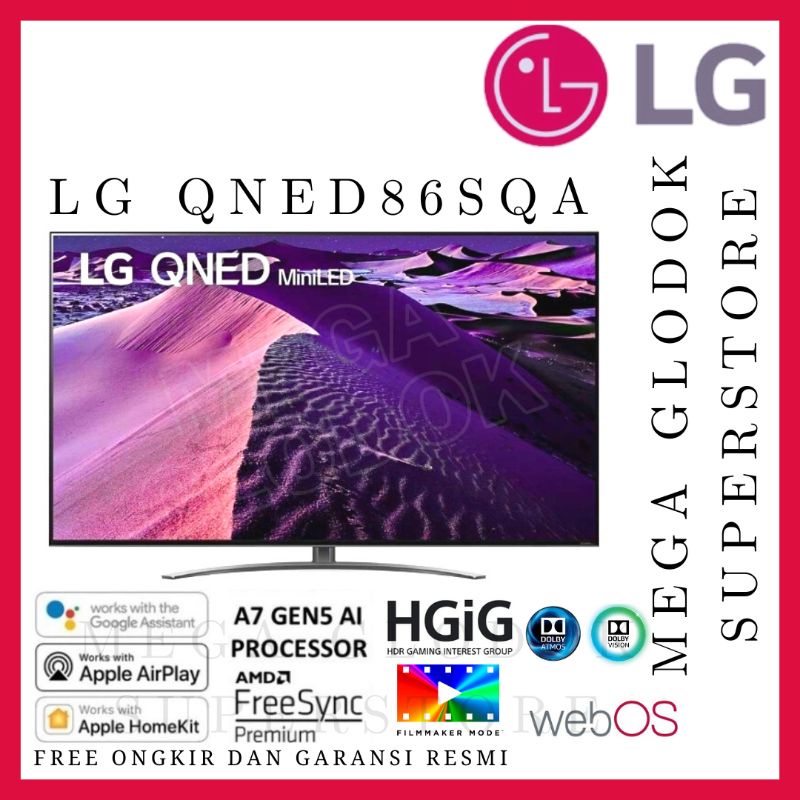 LG 55QNED86SQA UHD 4K MINI LED SMART TV 55 INC 55QNED86