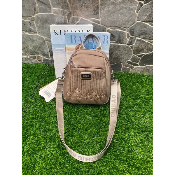 Tas selempang Chibao 7185-22 Bahan Kanvas Model Terbaru. Tas Chibao ORI Chibao Import Tas wanita Import Tas Chibao selempang Wanita BEST SELLER.!!!!