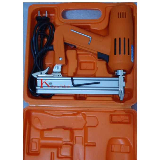 ELECTRIC GUN NAILER F30 - GUN PAKU TEMBAK LISTRIK F30 MERK ORANGE
