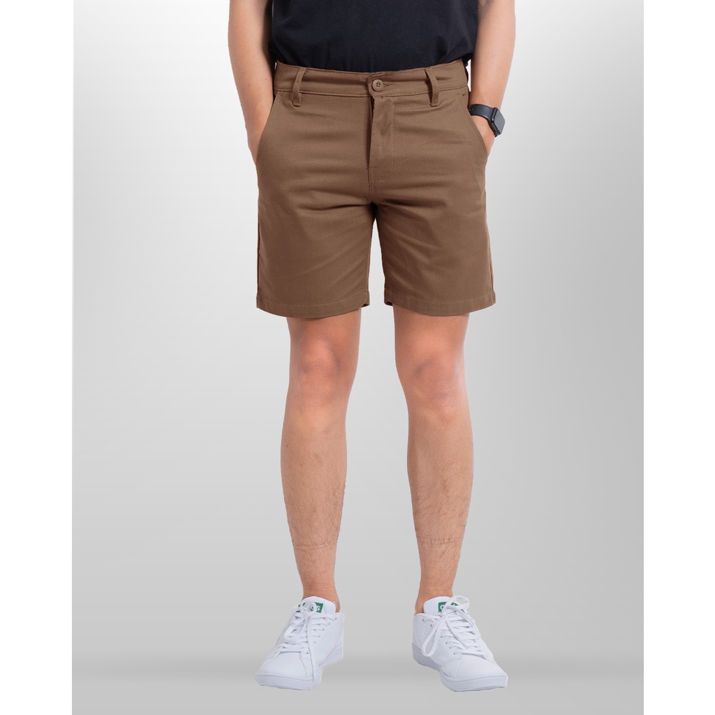 Relax Short Chino Pants - Coffee