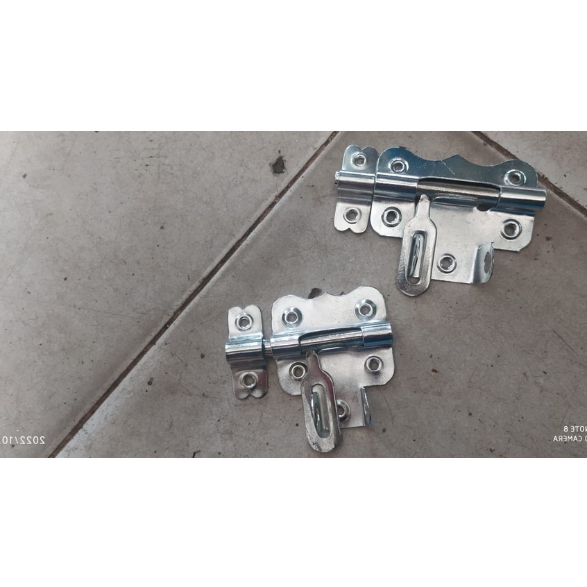 Grendel Pintu / Grendel Gembok Stainless Overpal 2" dan 3"