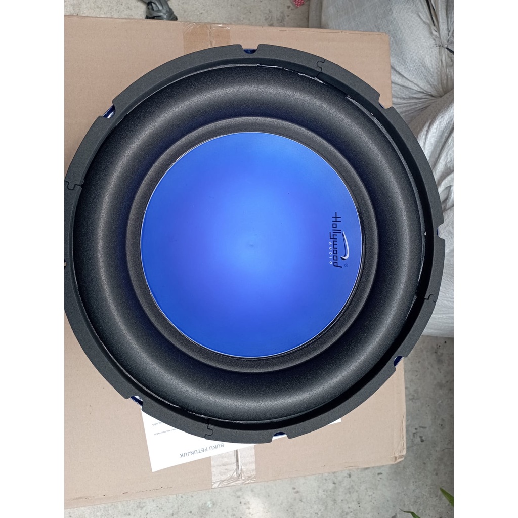 Subwoofer Hollywood 12inch HW/1292 Double Coil HW Speaker Mobil BassBox Aktif Hollywood Audio