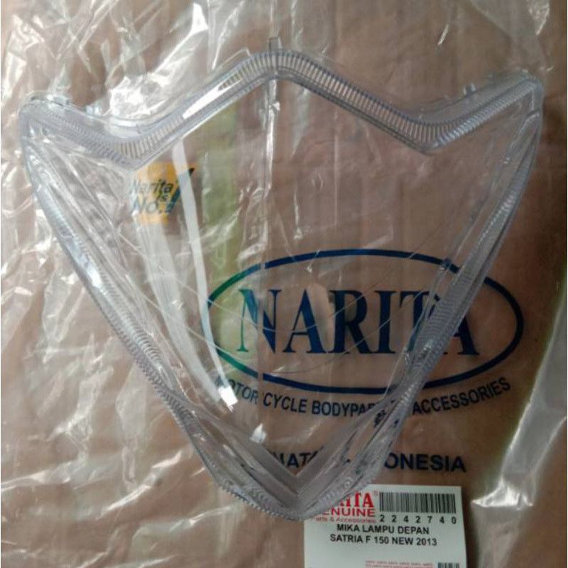 Mika Kaca Lampu Depan Satria FU facelift