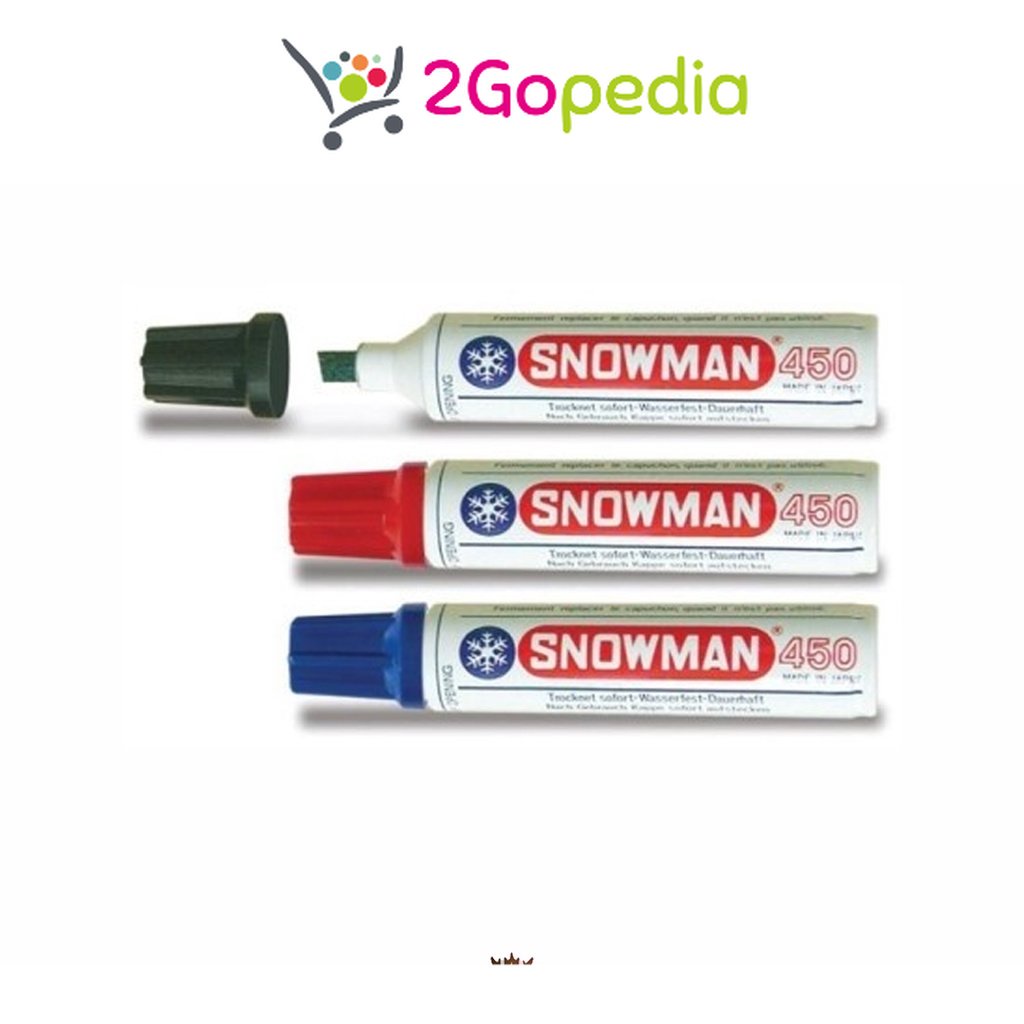 

Snowman - Spidol Permanent Jumbo J-450 Grosir Murah Atk