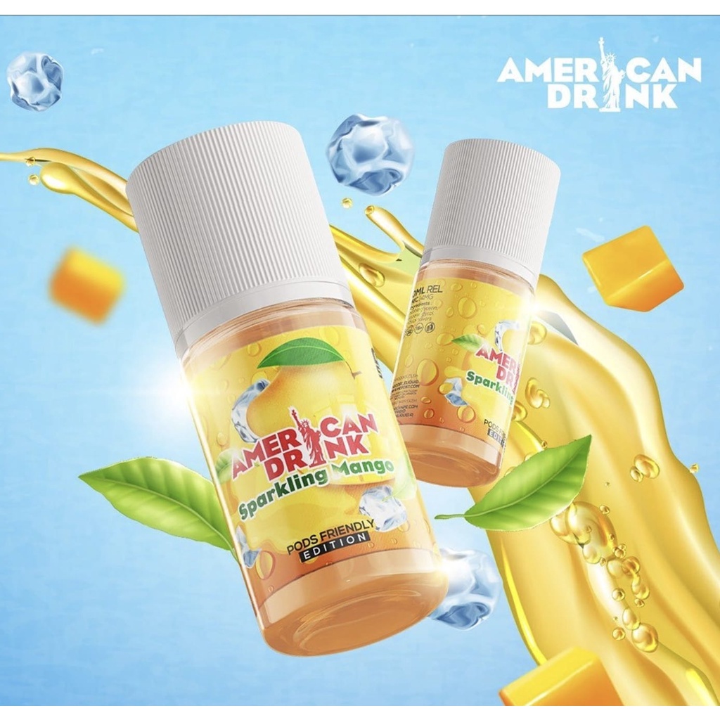 PDS - AMERICAN DRINK SPARKLING MANGO 30M L