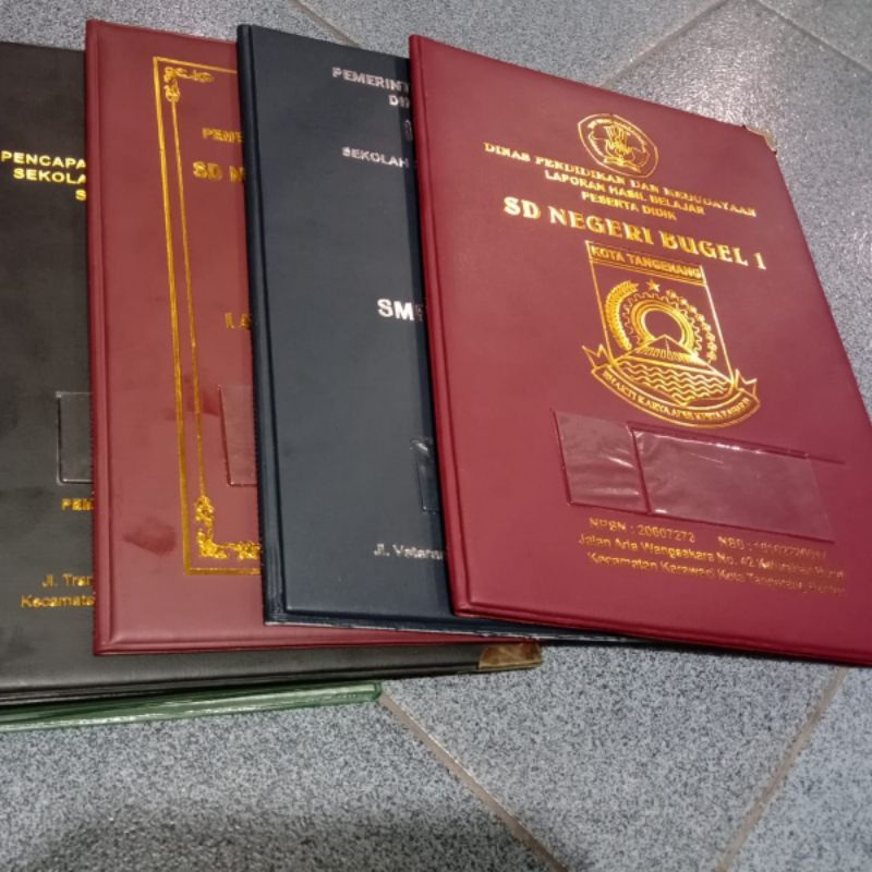 

[ BISA CUSTOM ]Sampul Raport SD, SMP, SMA
