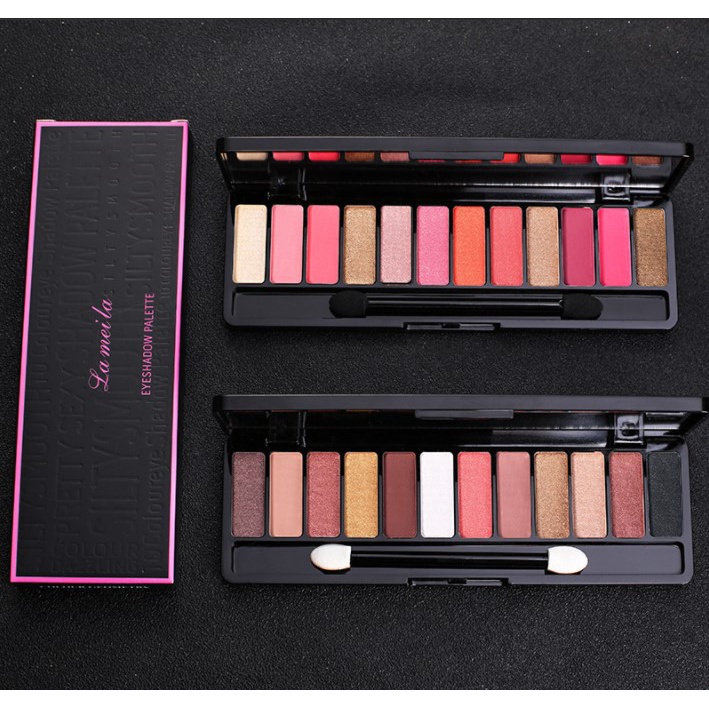 Hope Store - Lameila Eyeshadow Pallete 12 Warna Import Korean 1111