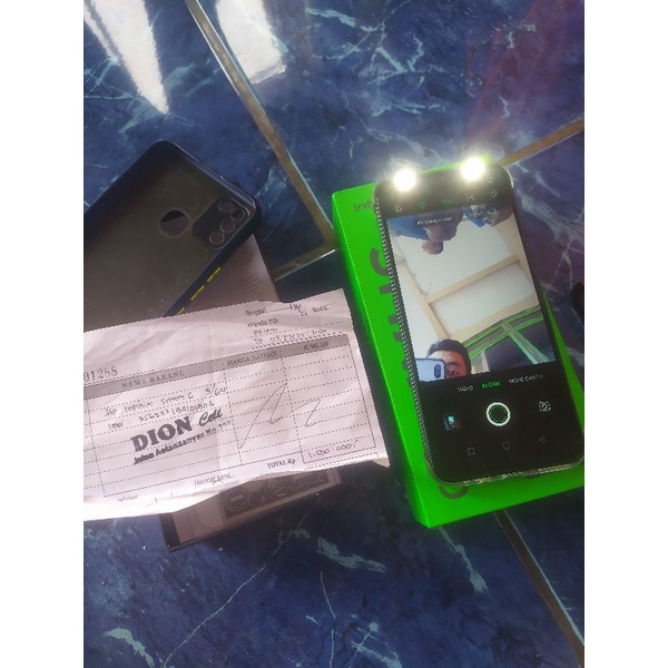 infinix smart 6 hp dus second ram 3/64