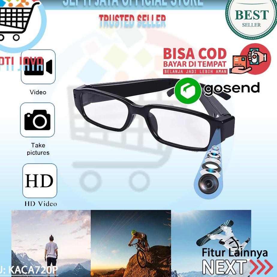 Readystock 87WWU Kacamata Kamera HD 720P Kacamata Bening Pria camera Kacamata kamera Kacamata Laki L