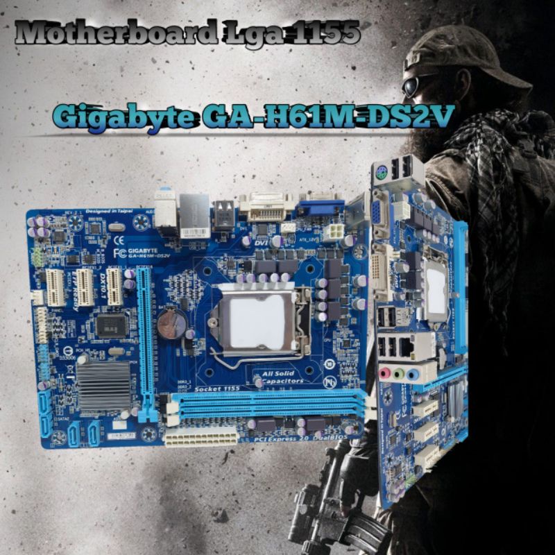 Motherboard Gigabyte H61 Ddr3 ( Lga 1155 )