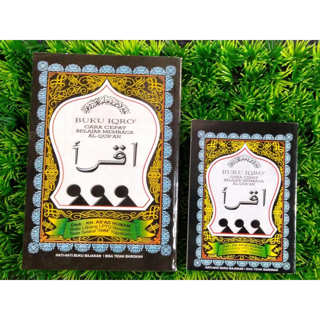 

IQRO' Bendel Jilid 1-6 Besar & Kecil