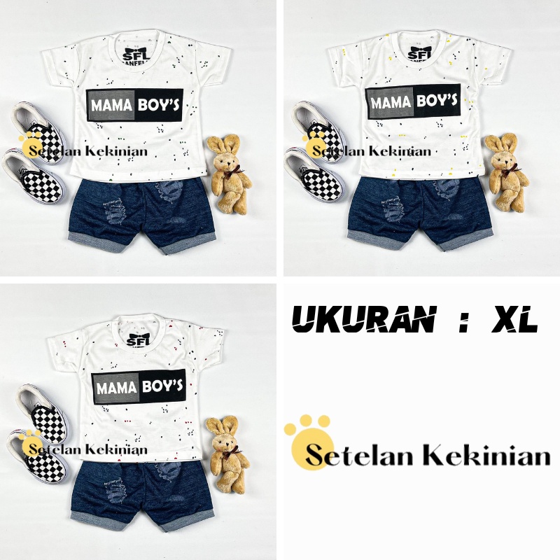 [GRATIS NAMA XL] Setelan Laki Laki 2tahun - 3tahun Set Baby Boy Jumbo Ukuran XL Rompi Tuxedo Pilot Profesi Mama Papa Set Anak Cowok 2 tahun