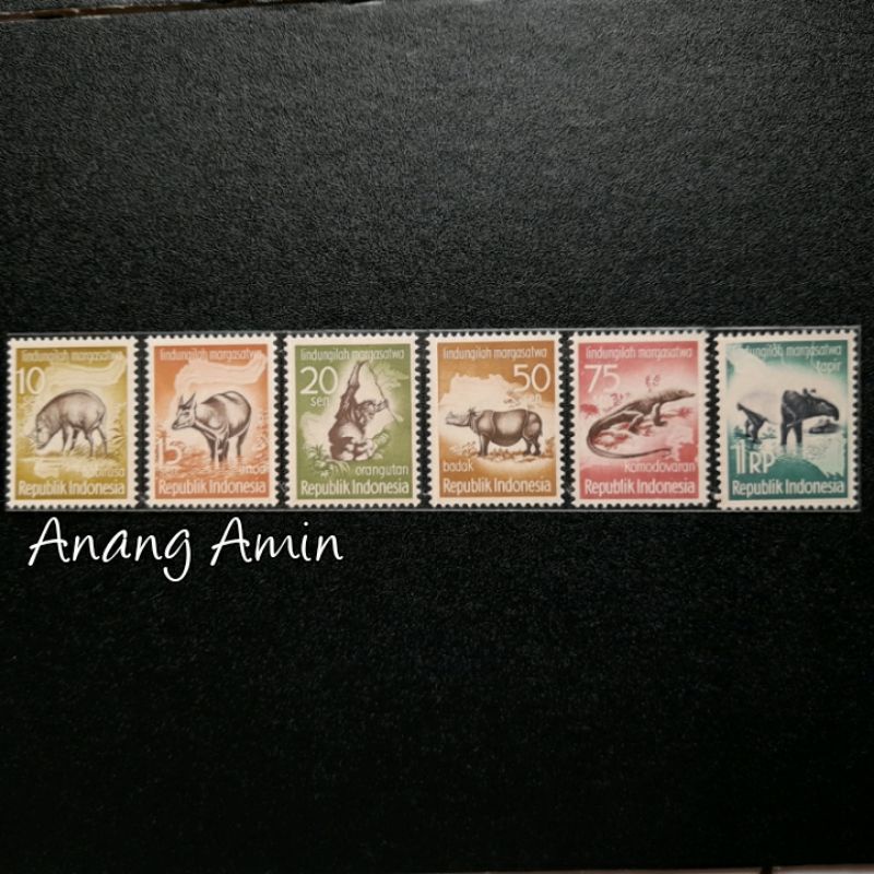 

LOT.F88 PRANGKO INDONESIA I-40 6V MARGASATWA 1959