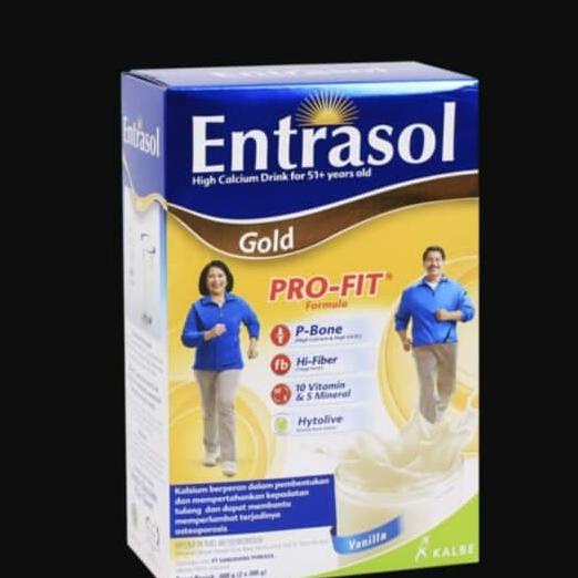 

[ COD ] Promo!! Free 1 toples tiap beli 4 box entrasol gold vanilla 600 gram