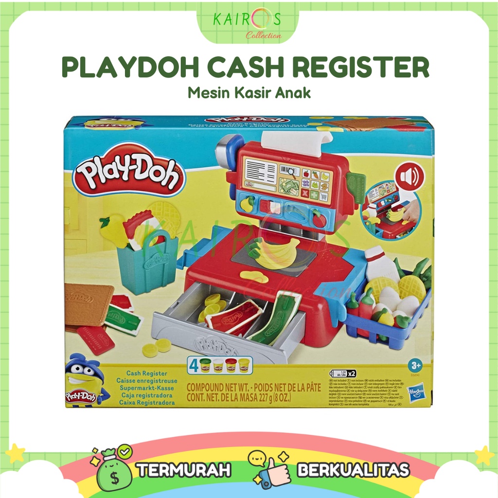 PlayDoh Cash Register Toy Mesin Kasir Anak