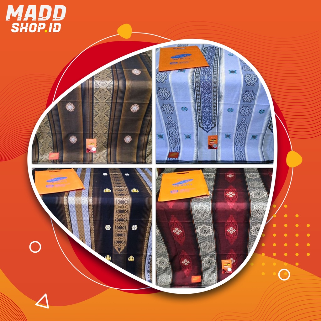 Sarung Atlas Infinity Motif Jacquard Full Songket Terbaru