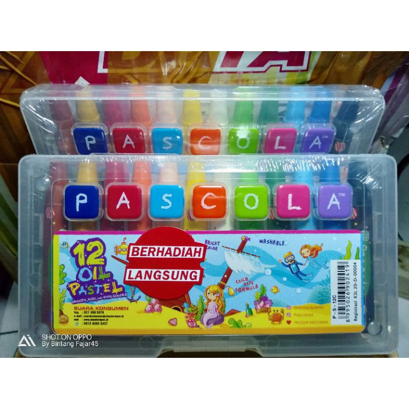 

Crayon/ Oil Pastel PASCOLA 12 WARNA