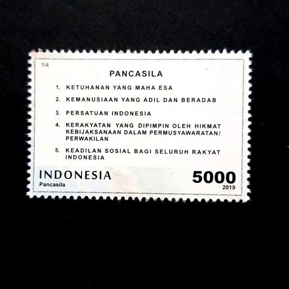 

Eklusif Prangko Indonesia â€¢ Teks Pancasila Gilaa!!!