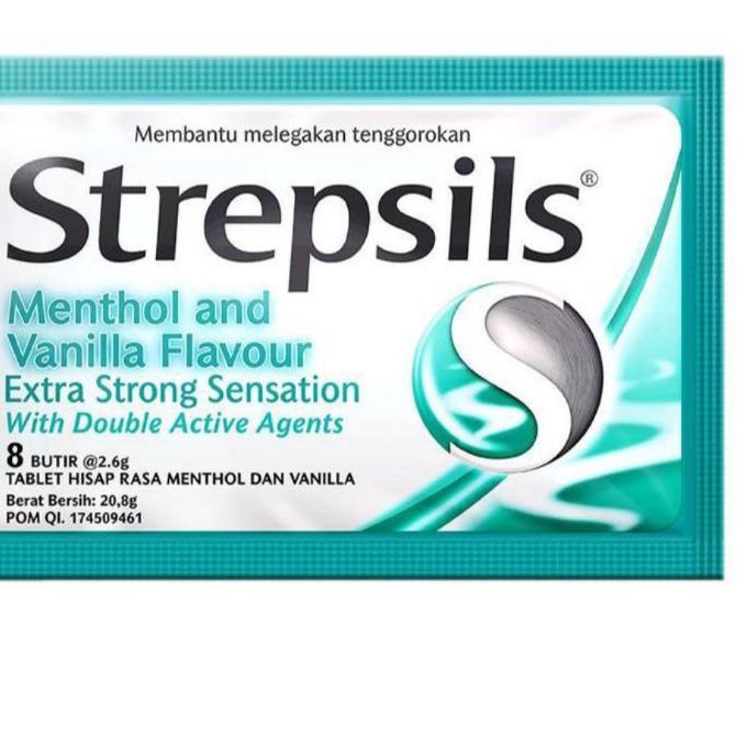 

✨TERBARU✨ Permen Strepsils Isi 8 butir x 3 sachet 