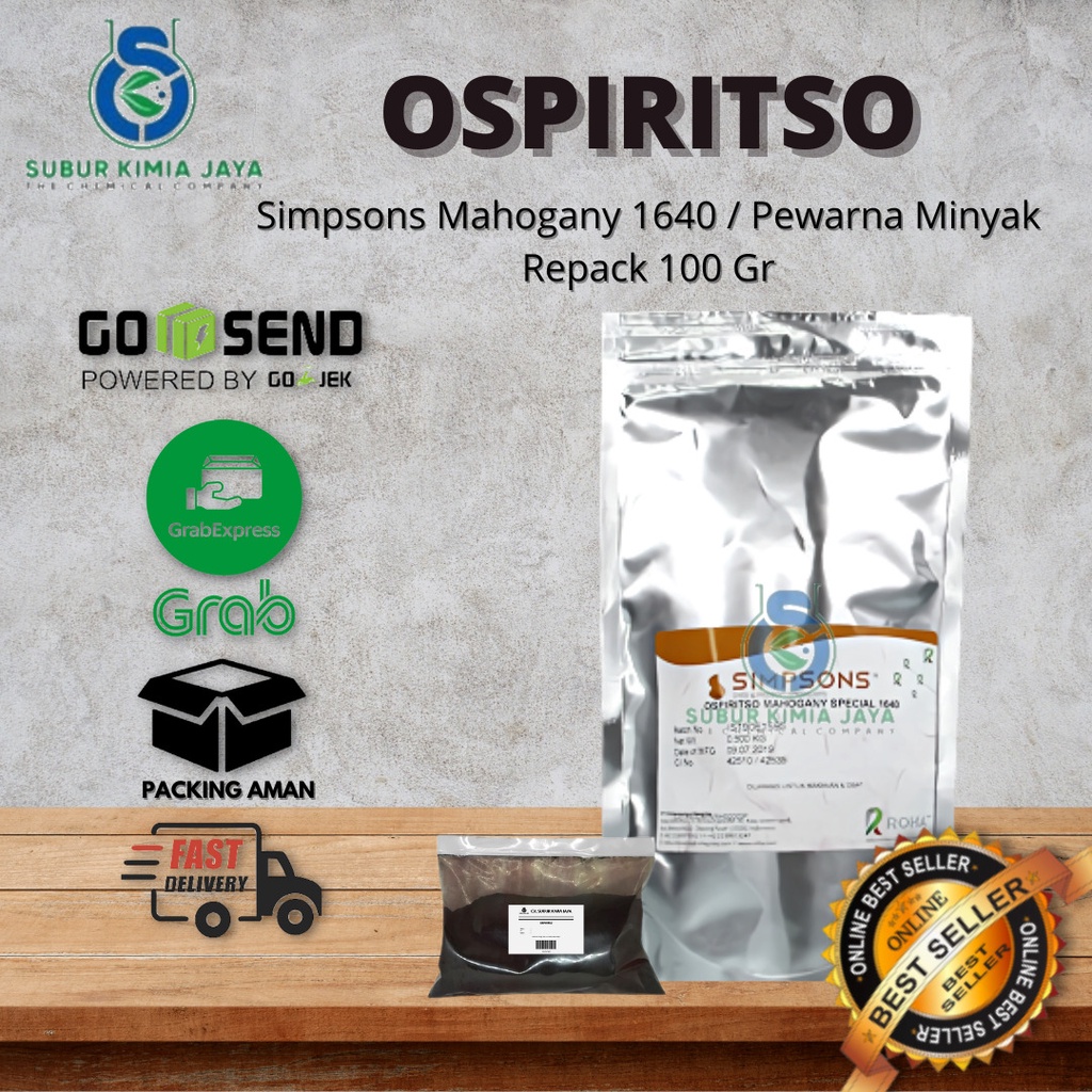 

Pewarna Mahogany basis Minyak / Pewarna Minyak / Pewarna Lilin / OSP 100 GR Premium