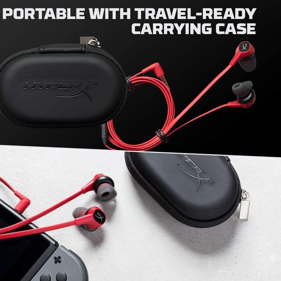 trx4v9Uj--HyperX Gaming Headset Cloud Earbuds Earphone Earbud with Mic