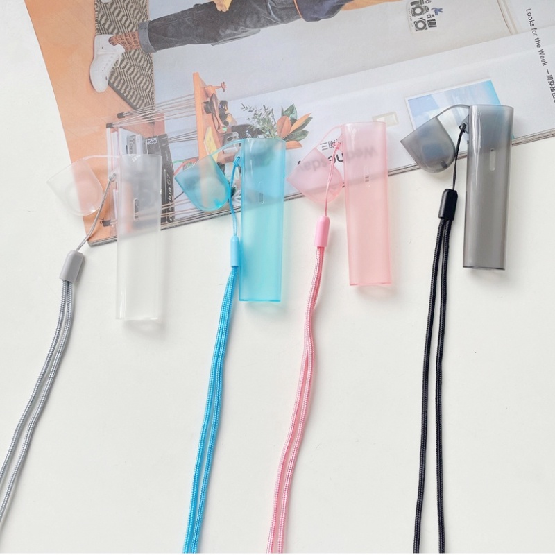 [RELX Case] Essential Case Protective Soft Casing Transparent Case Silikon Essential dan tali(dengan