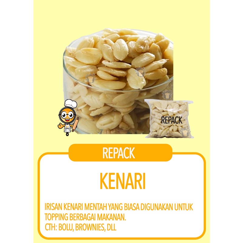 

KACANG KENARI REPACK (50 GR, 100 GR, 250 GR)