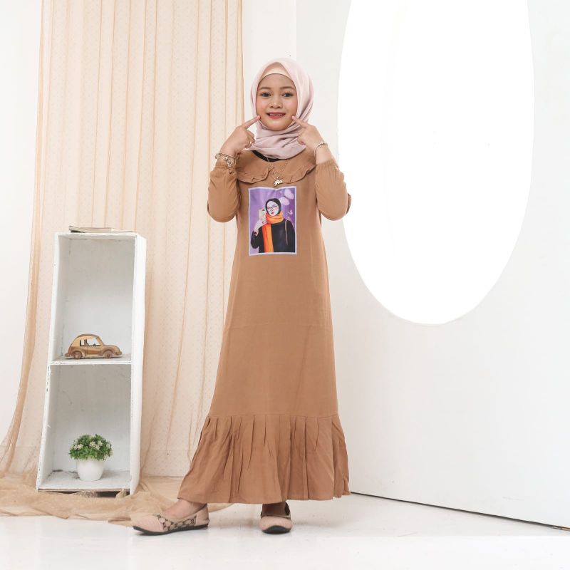 GAMIS ANAK EMBLEM GAMIS GAMIS TERBARU TERVIRAL 2022