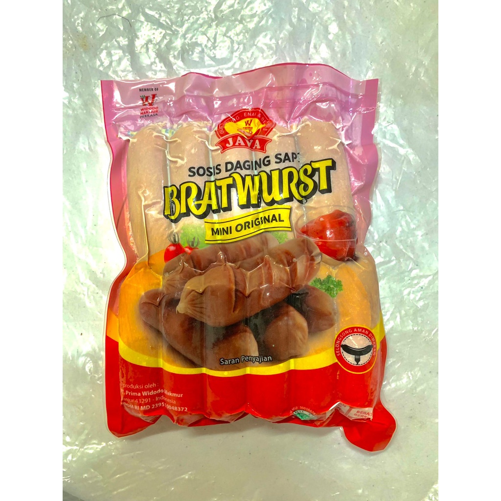 

Java Sosis Sapi Mini Bratwurst Original