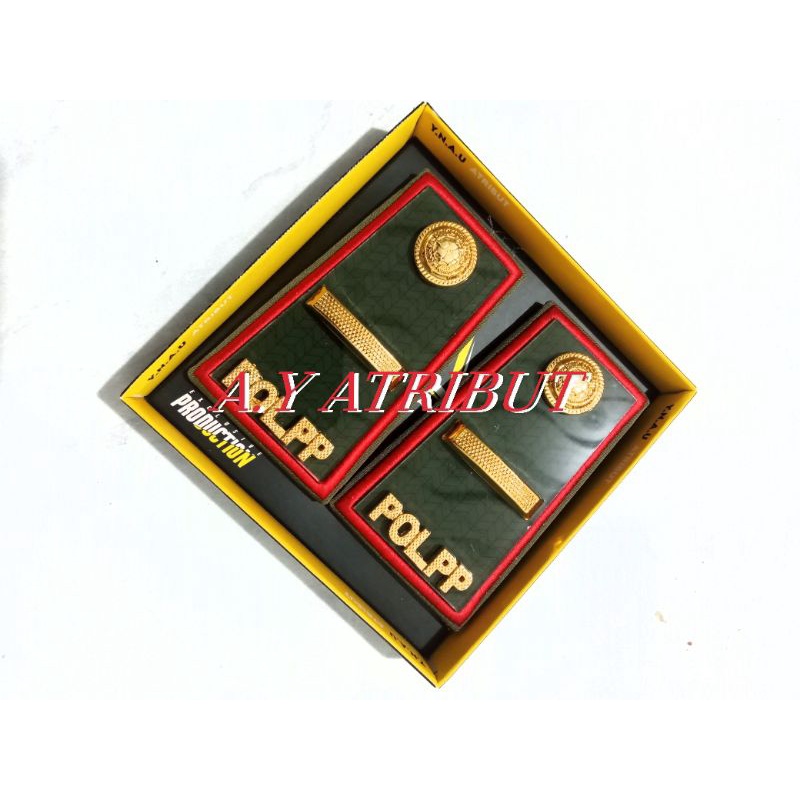 ATRIBUT PDL POLPP ( PANGKAT SATPOL PP 3A MIKA AKRILIK EXCLUSIVE)