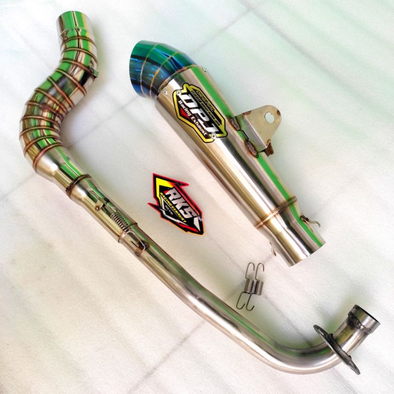 knalpot dpj jigsaw corblue leher bebek cobra stanlish